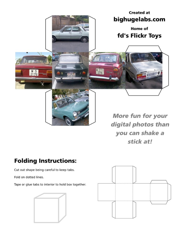 Eine Straße mit Fahrzeugen und Text in einer Präsentationsfolie.